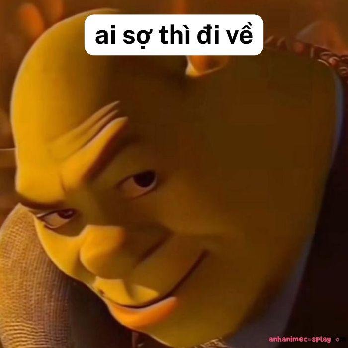 hình ảnh meme ai sợ thì đi về bựa nhất